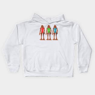 Vintage Hammer Trio Kids Hoodie